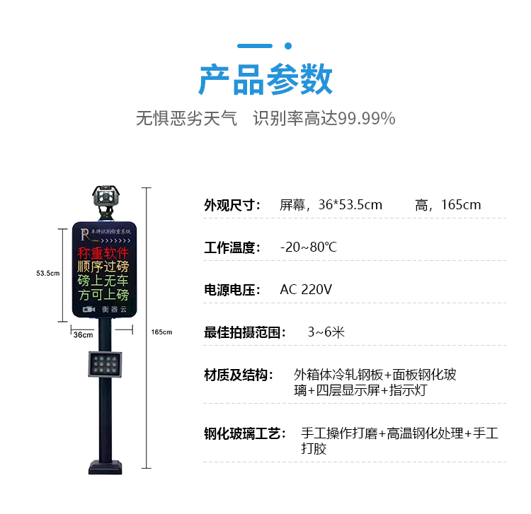 车牌识别一体机 车号自动识别  无人值守称重-捷俊通