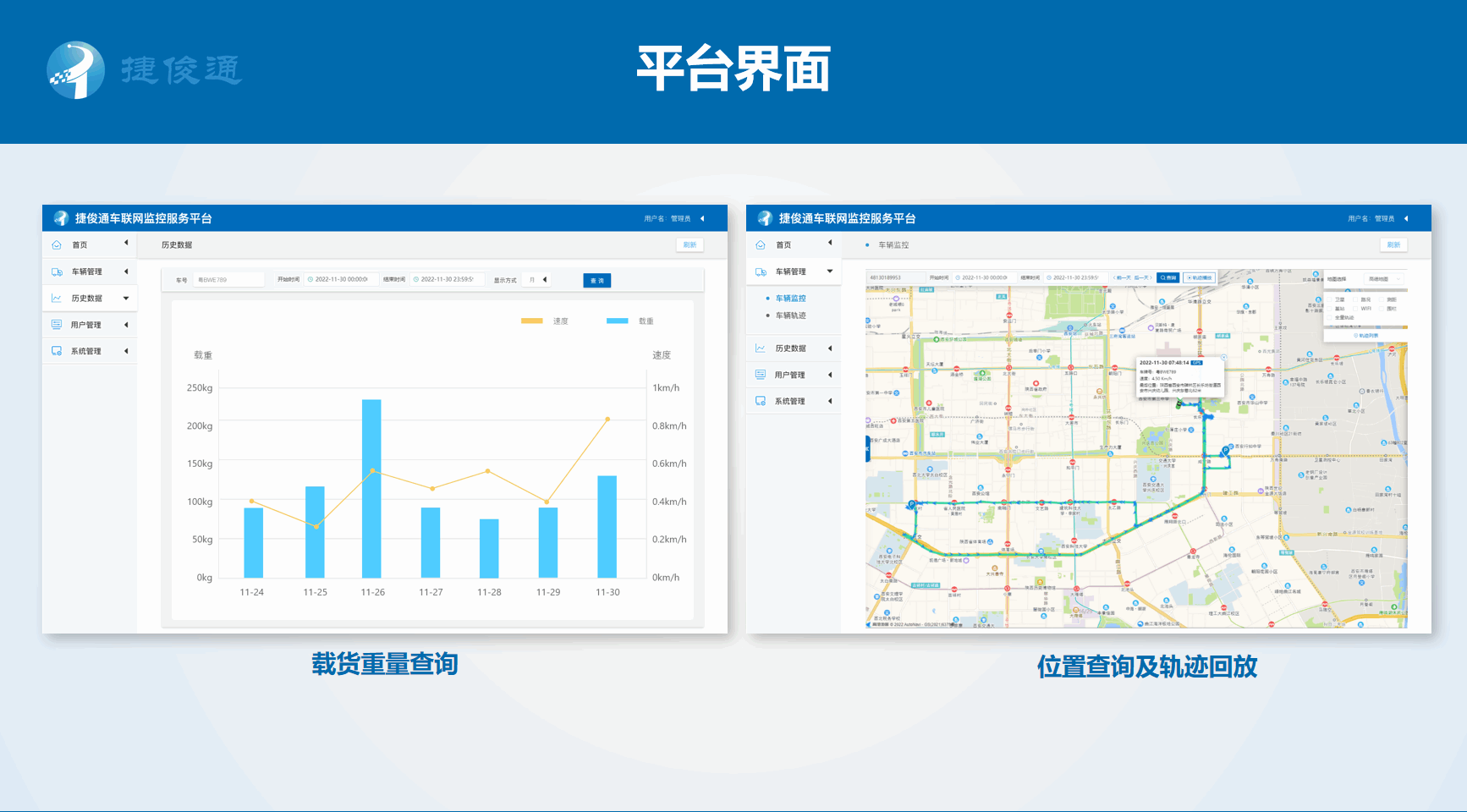 捷俊通称重界面